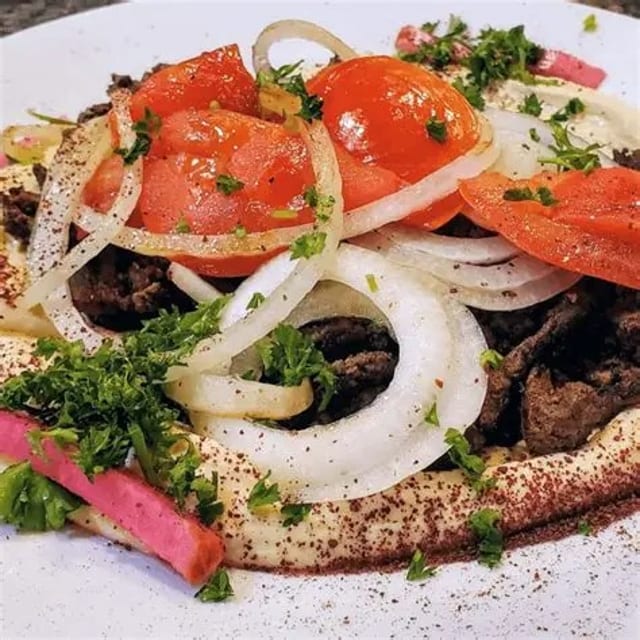 Hummus Shawarma Plate.