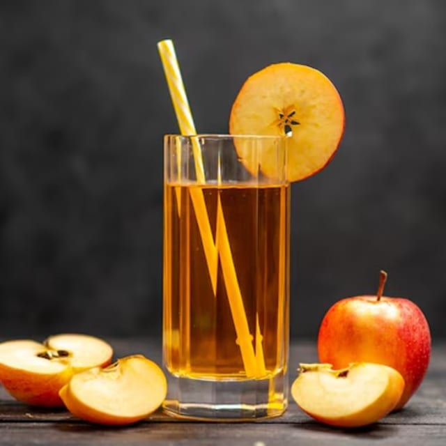 Freshly Squeezed Apple Juice.