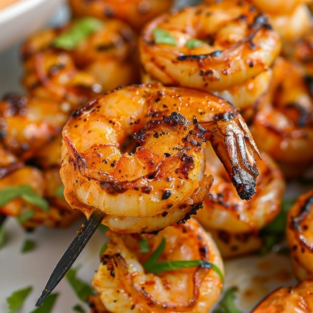 Shrimp Kebab.