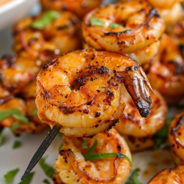 Shrimp Kebab.